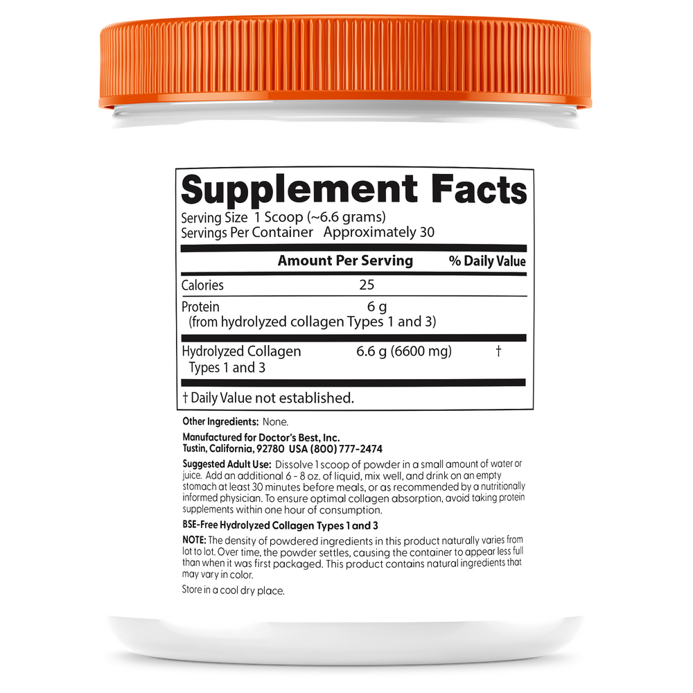 Doctor's Best Pure Collagen Types 1 and 3