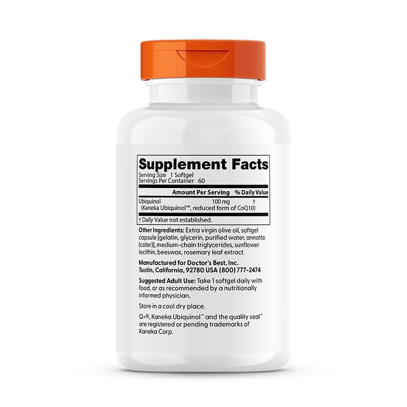Doctor's Best Ubiquinol with Kaneka
