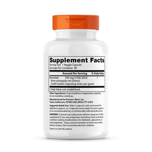 Doctor's Best High Potency Bromelain