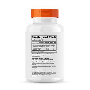 Doctor's Best Hyaluronic Acid + Chondroitin Sulfate with BioCell Collagen