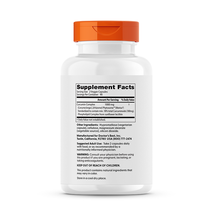 Doctor's Best Curcumin Phytosome