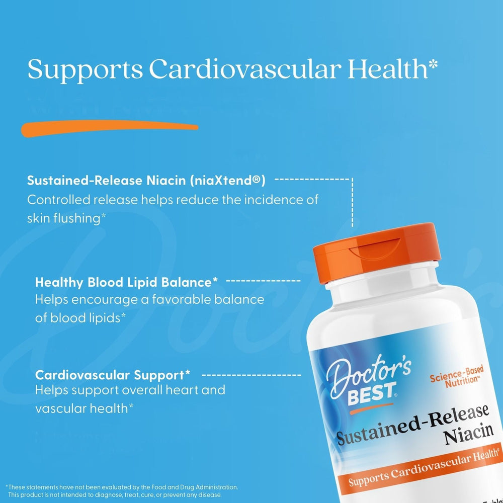 Doctor's Best Sustained-Release Niacin