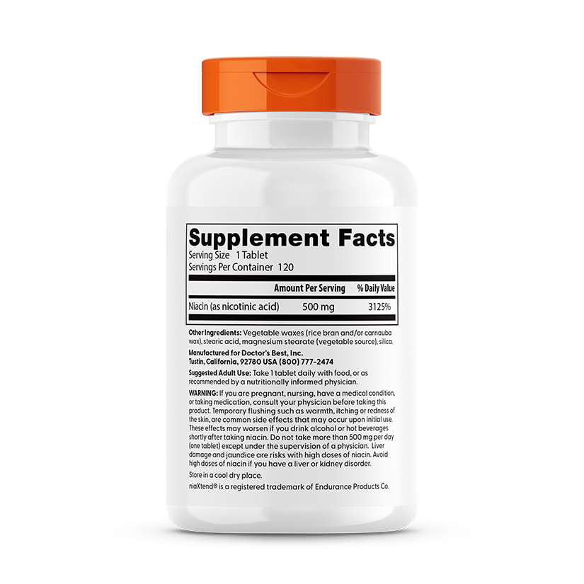 Doctor's Best Sustained-Release Niacin