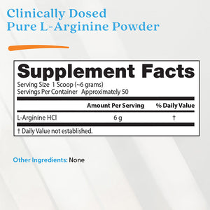 Doctor's Best Pure L-Arginine Powder