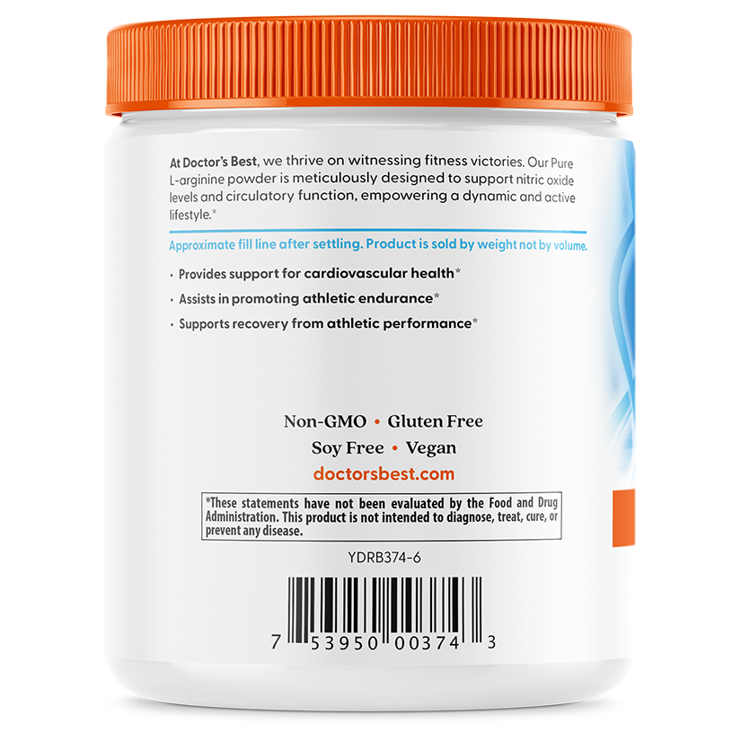 Doctor's Best Pure L-Arginine Powder