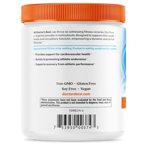 Doctor's Best Pure L-Arginine Powder