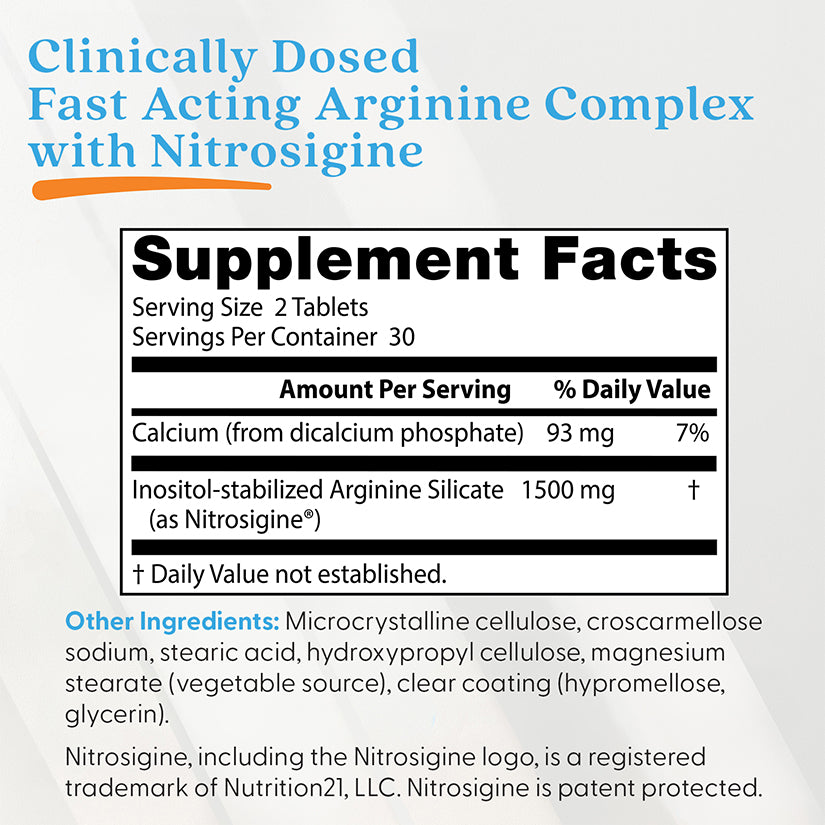 Doctor's Best Fast Acting Arginine Complex with Nitrosigine