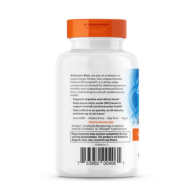 Doctor's Best Fast Acting Arginine Complex with Nitrosigine