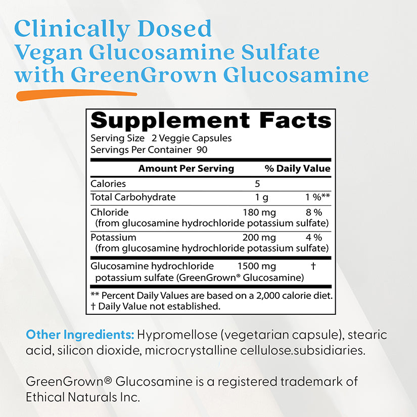 Doctor's Best Vegan Glucosamine with GreenGrown