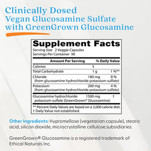 Doctor's Best Vegan Glucosamine with GreenGrown
