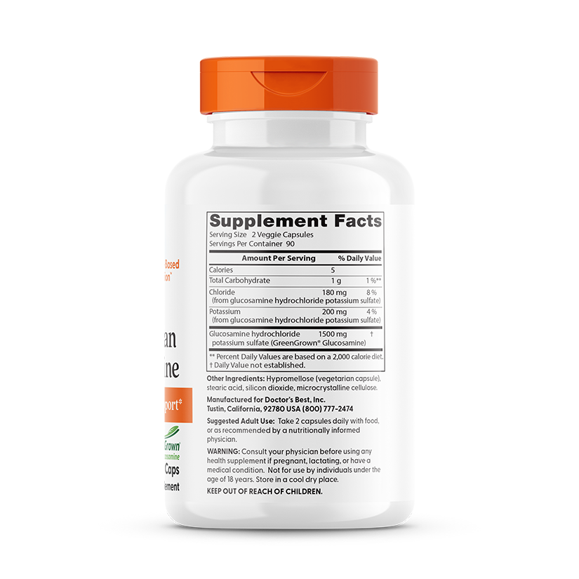 Doctor's Best Vegan Glucosamine with GreenGrown