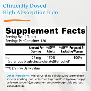Doctor's Best High Absorption Iron