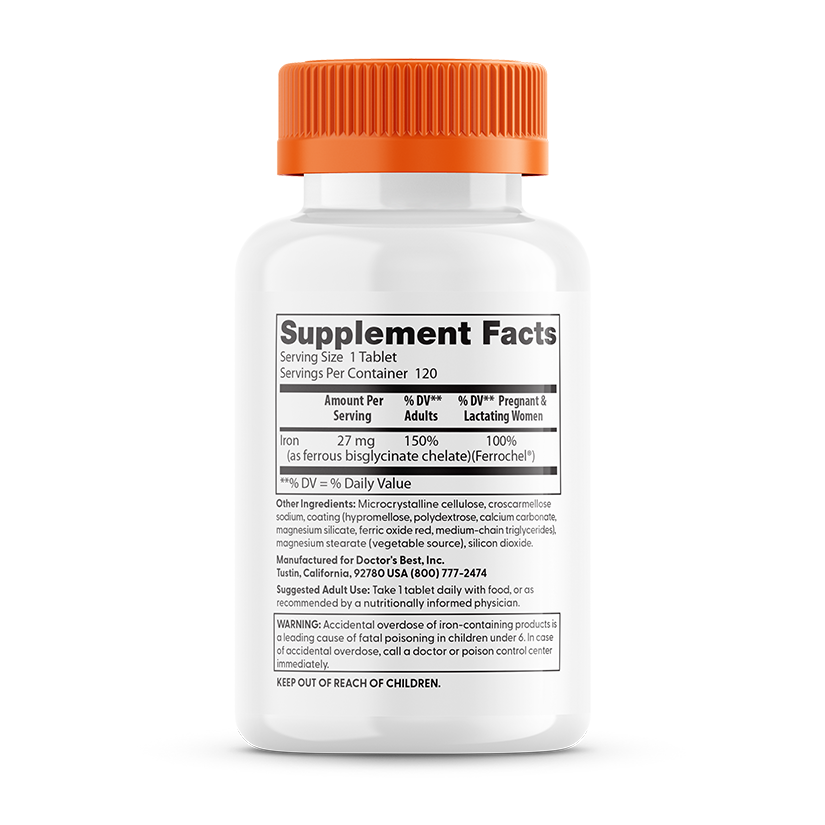 Doctor's Best High Absorption Iron