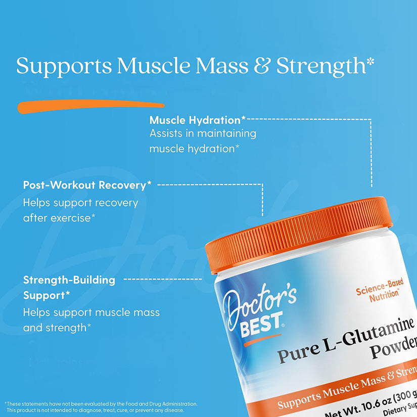Doctor's Best L-Glutamine Powder
