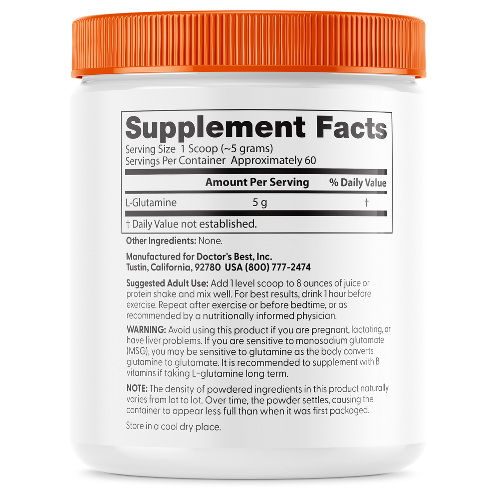 Doctor's Best L-Glutamine Powder