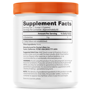 Doctor's Best L-Glutamine Powder
