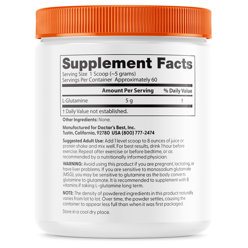 Doctor's Best L-Glutamine Powder