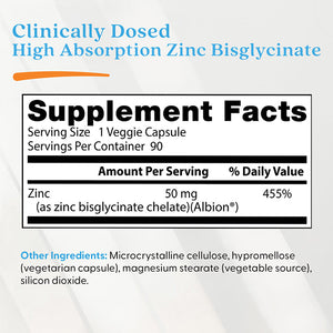 Doctor's Best High Absorption Zinc Bisglycinate