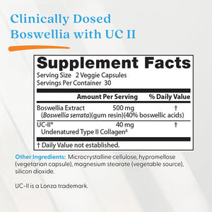 Doctor's Best Boswellia with UC-II