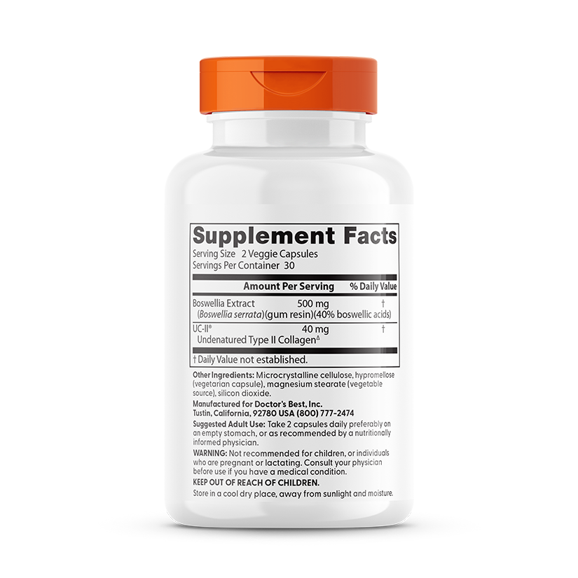 Doctor's Best Boswellia with UC-II