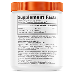 Doctor's Best High Absorption Magnesium Powder