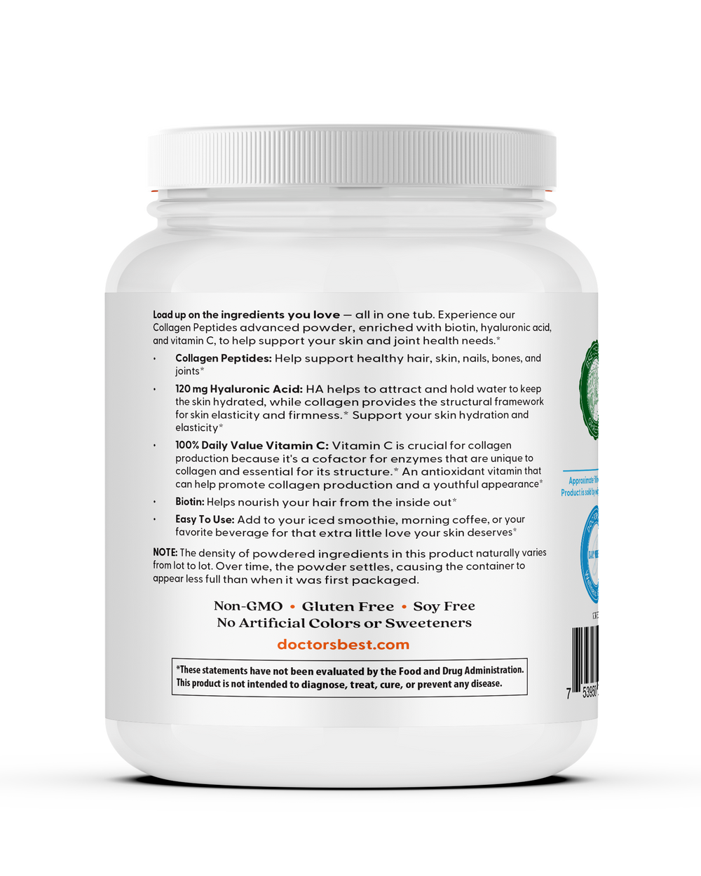 Doctor's Best Pure Collagen Peptides