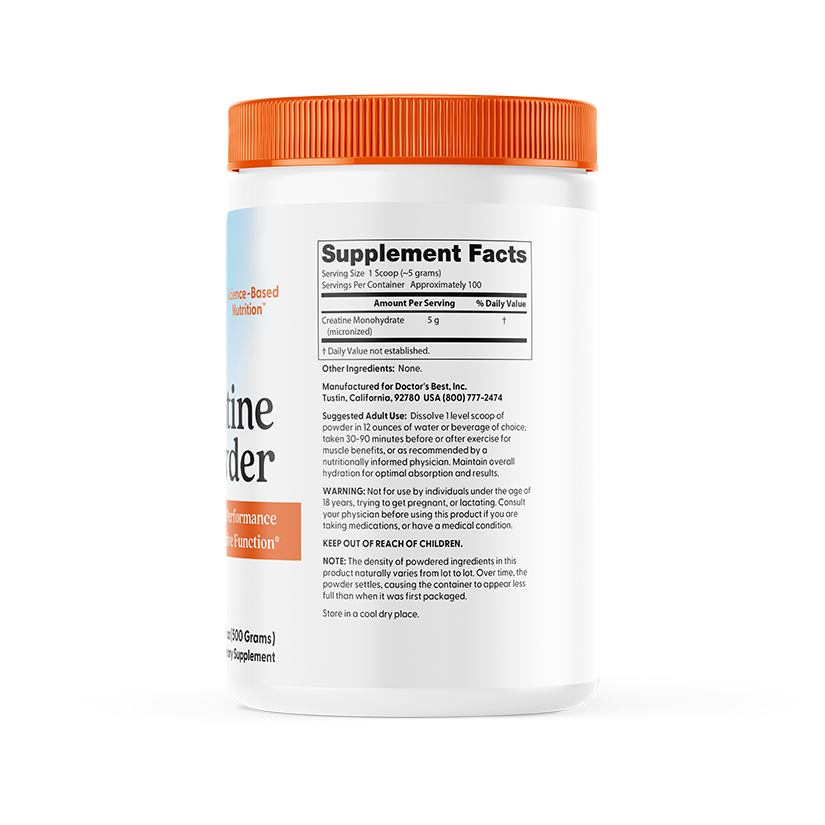 Doctor's Best Creatine Powder