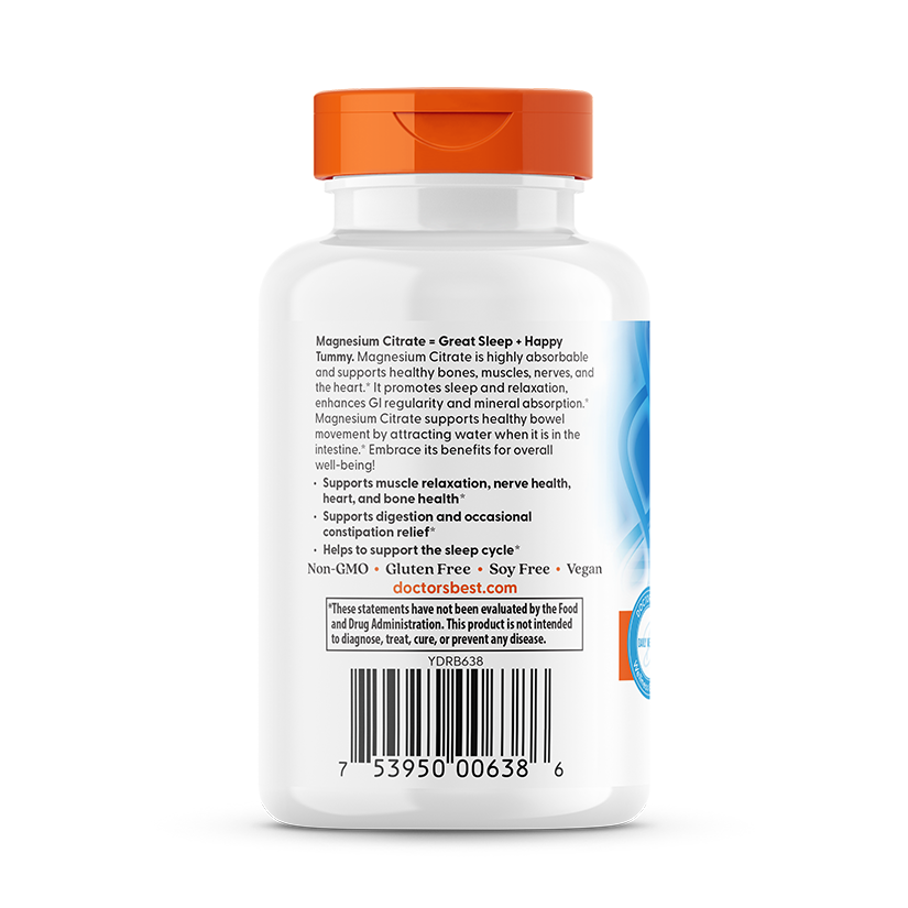 Doctor's Best Magnesium Citrate