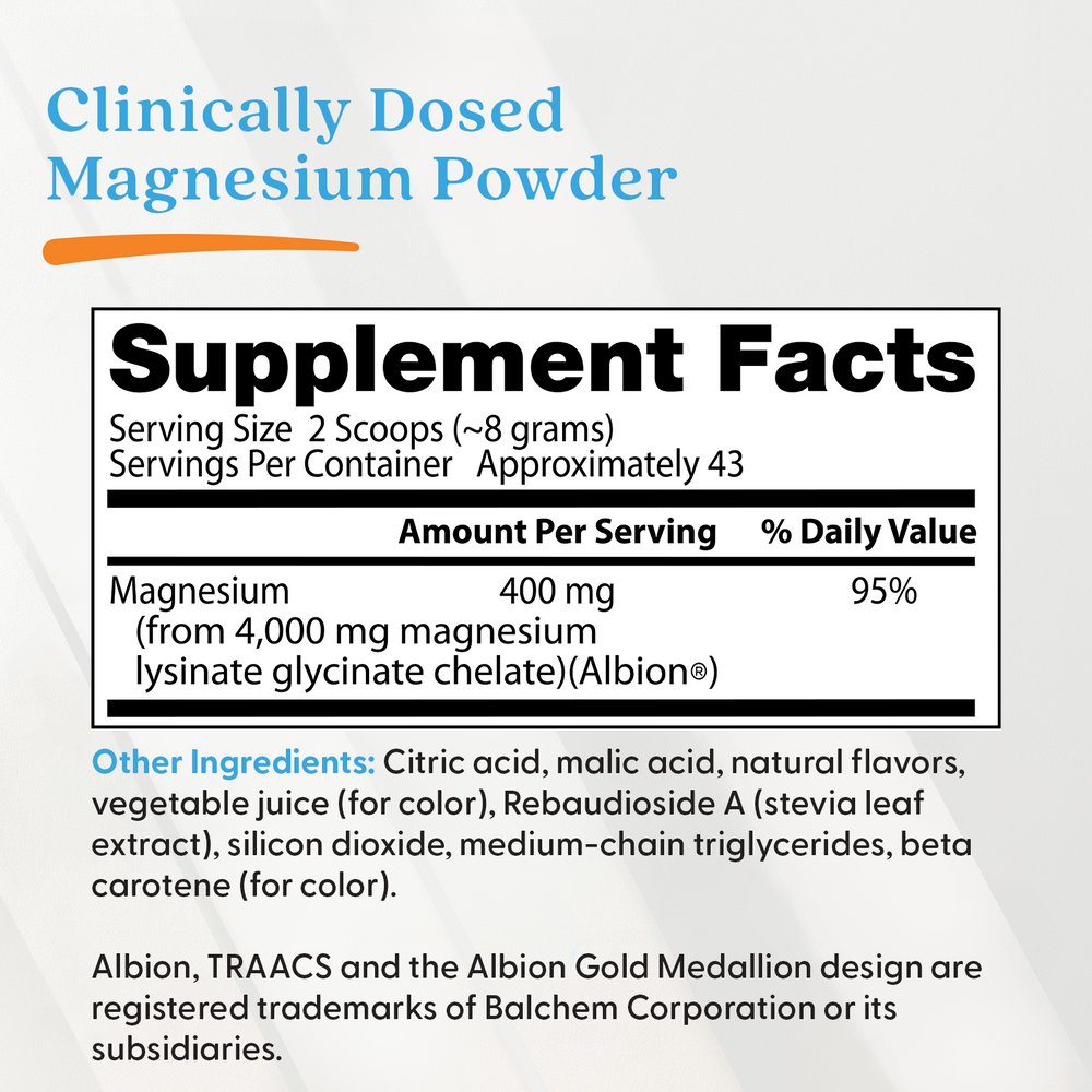 Doctor's Best High Absorption Magnesium Powder