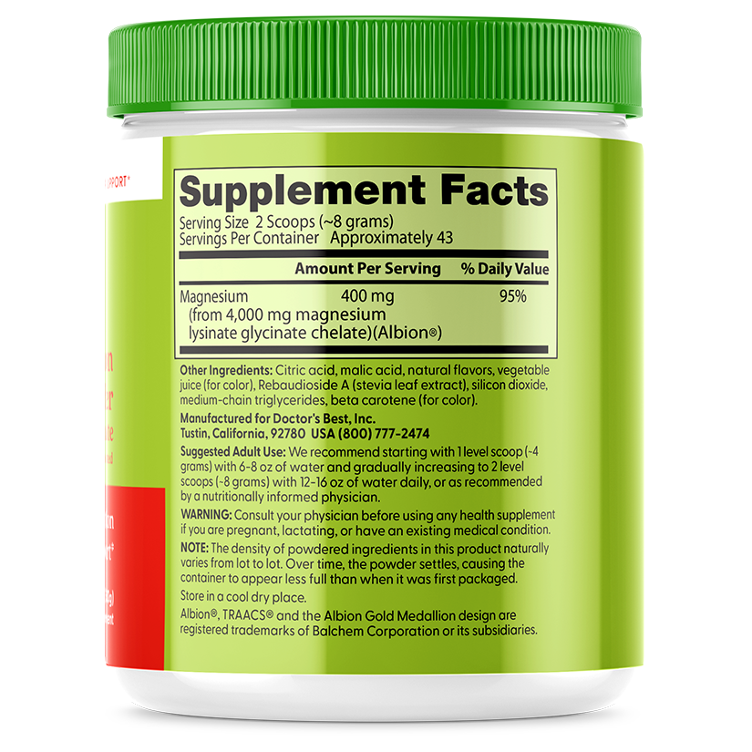 Doctor's Best High Absorption Magnesium Powder