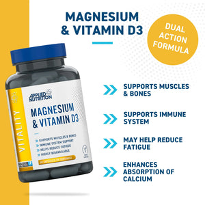 Applied Nutrition Magnesium & Vitamin D3