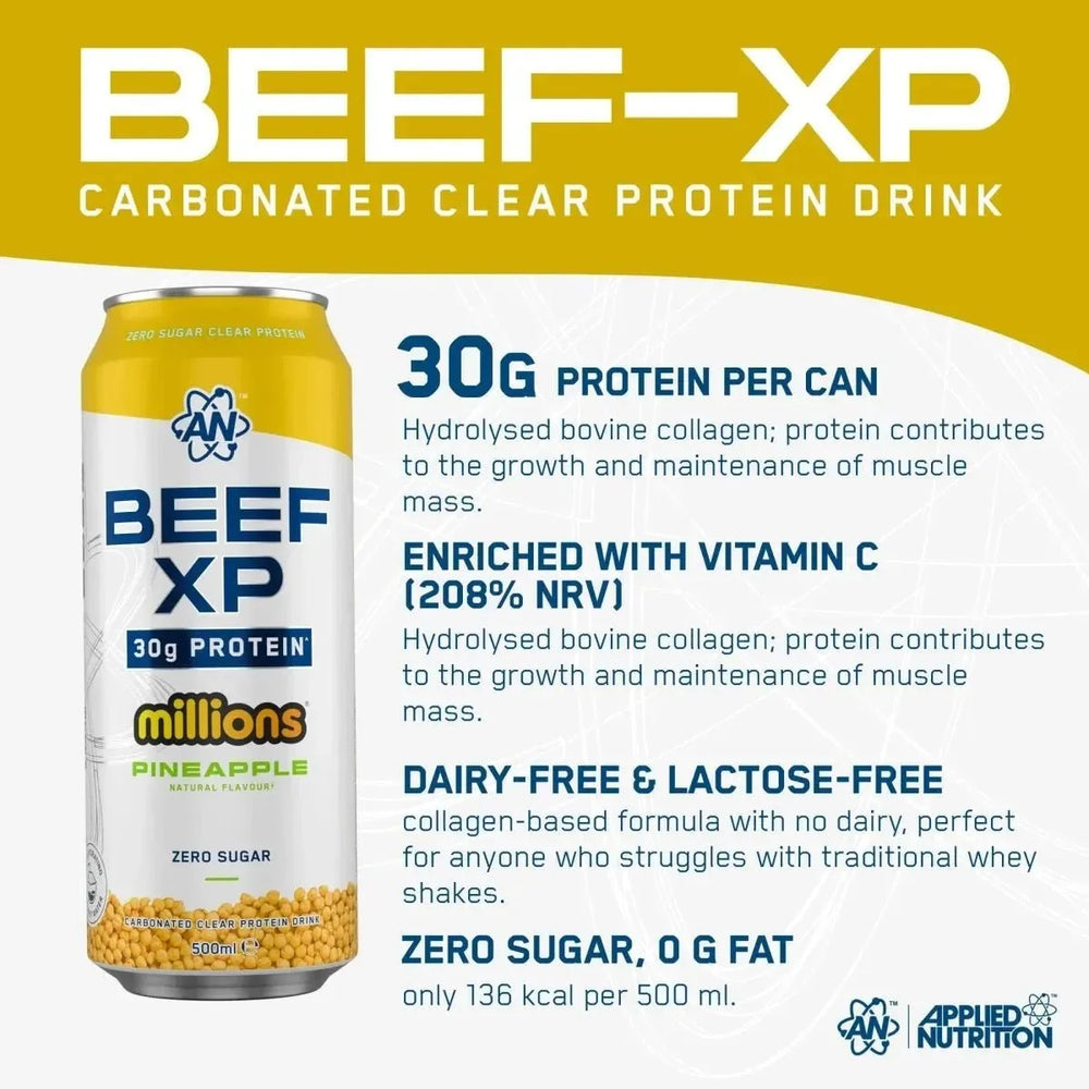 Applied Nutrition Beef-XP Protein Cans