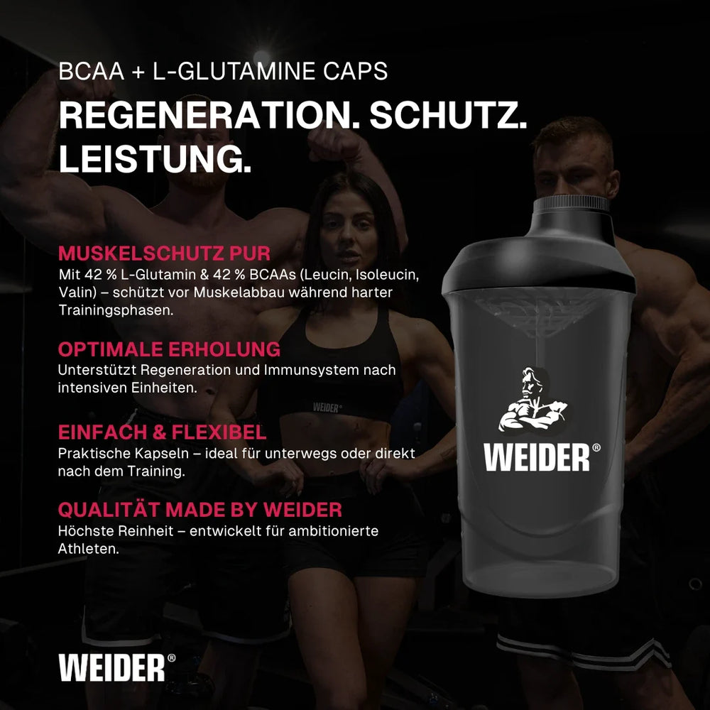 Weider BCAA + L-Glutamine Caps