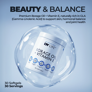 Dorian Yates DY LIFE Borage Oil + Vitamin E