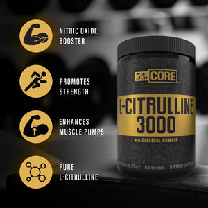 5% Nutrition L-Citrulline 3000 with Glycerol