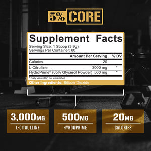 5% Nutrition L-Citrulline 3000 with Glycerol
