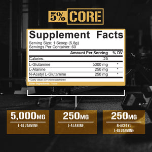 5% Nutrition L-Glutamine 5000