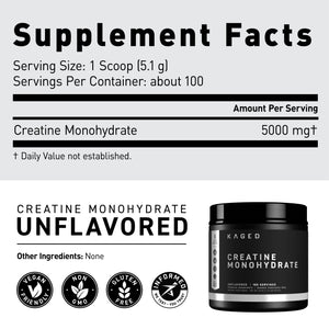 Kaged Muscle Creatine Monohydrate