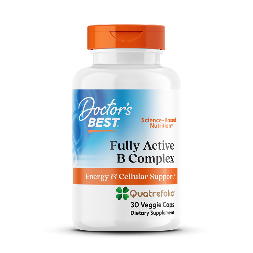 Doctor's Best Fully Active B-Complex with Quatrefolic