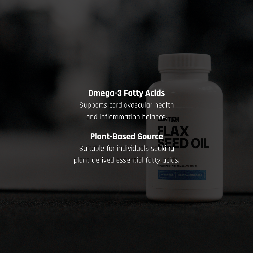 Conteh Sports Flax Seed Oil