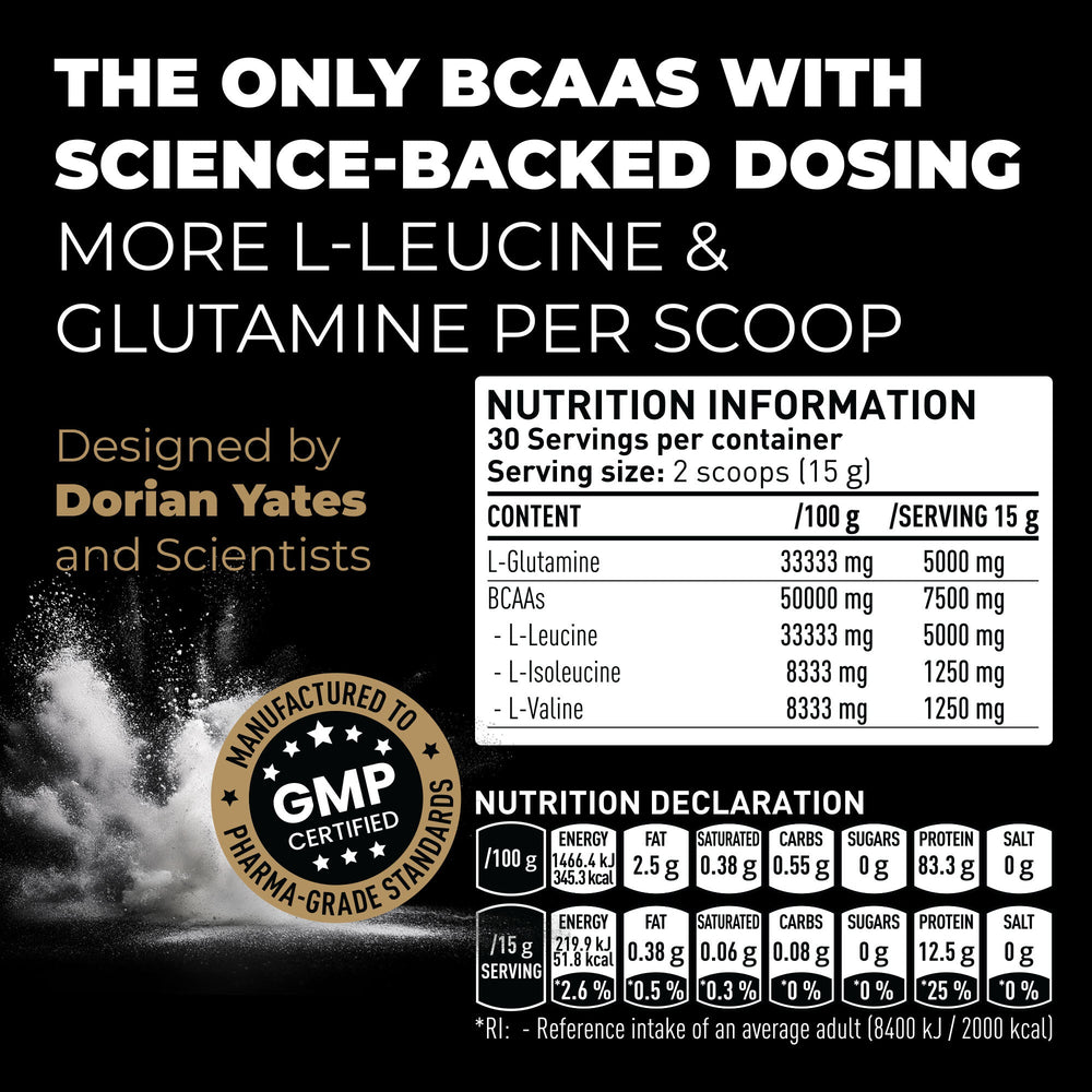 Dorian Yates HIT BCAA 4:1:1 + Glutamine