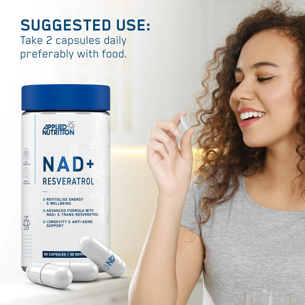 Applied Nutrition NAD+ Resveratrol