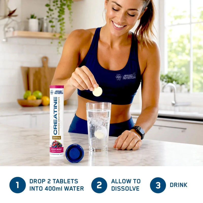 Applied Nutrition Creatine Monohydrate Effervescent Tablets