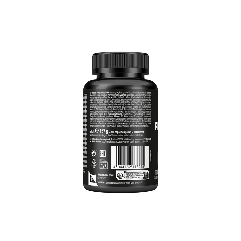 Weider Premium Performance Stack