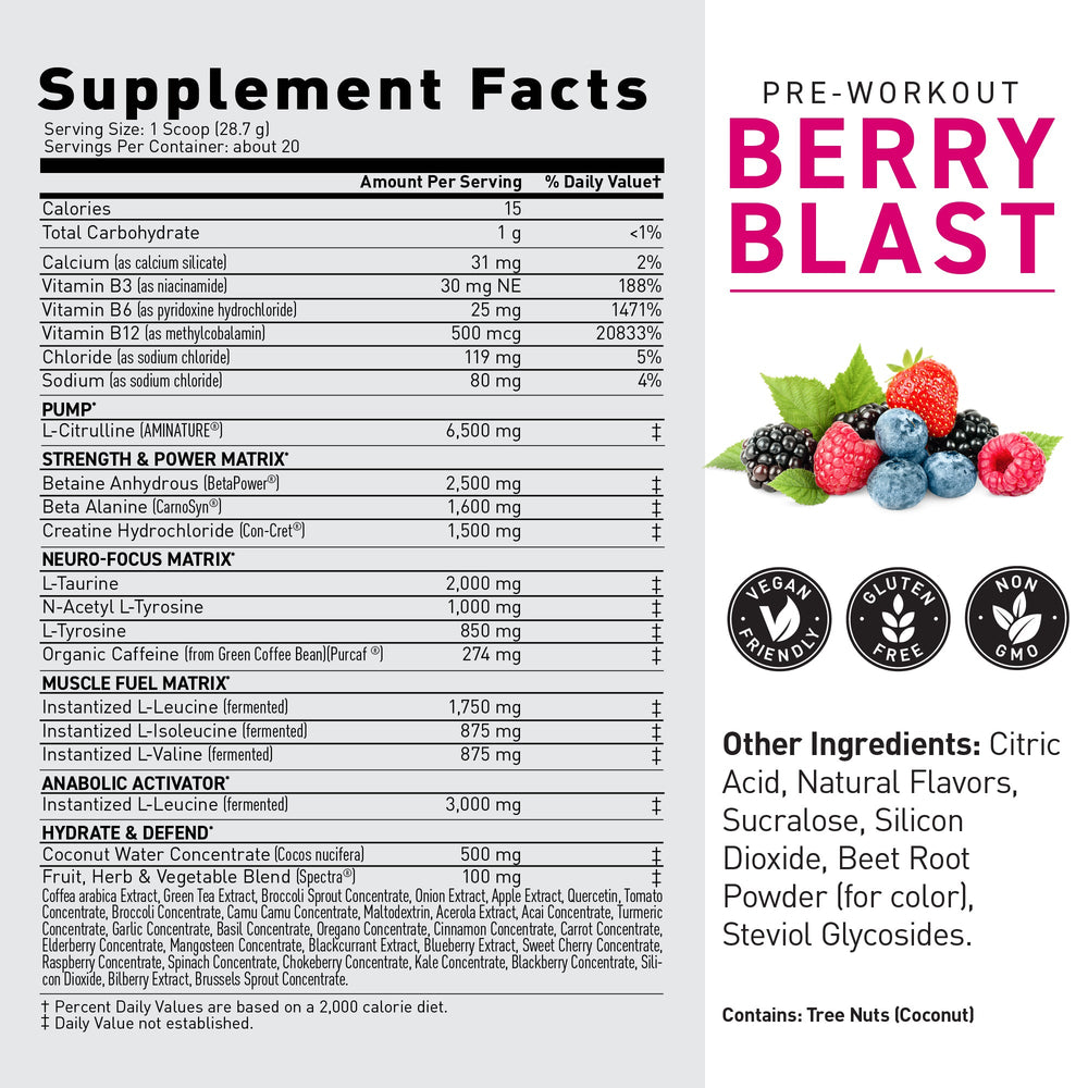 Kaged Muscle Pre-Kaged Pre-Workout