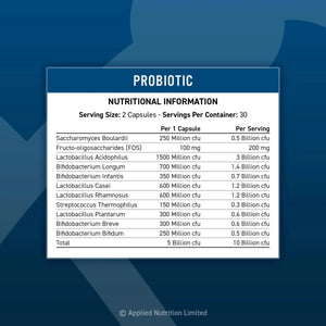 Applied Nutrition Probiotic
