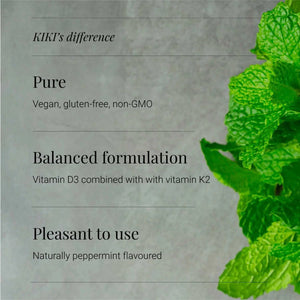 KIKI Health Vitamin D3 & K2 Oral Spray