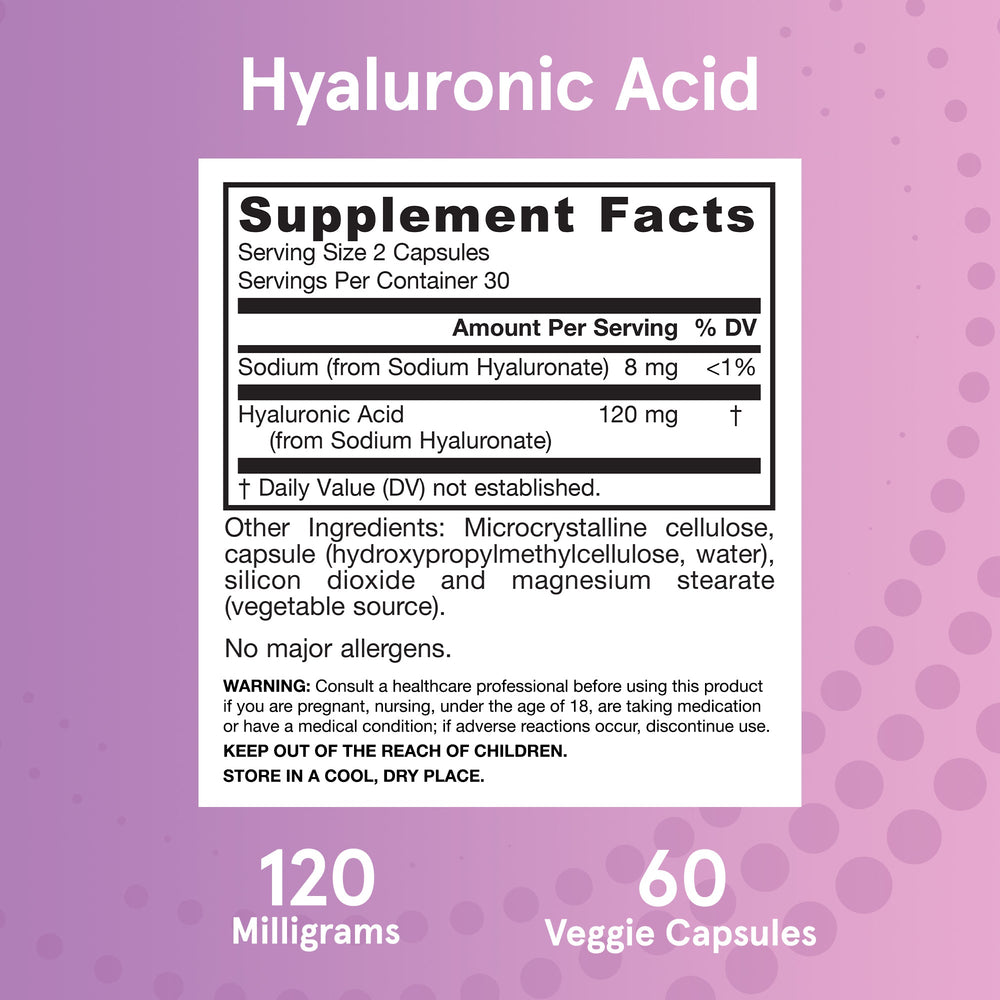 Jarrow Formulas Hyaluronic Acid