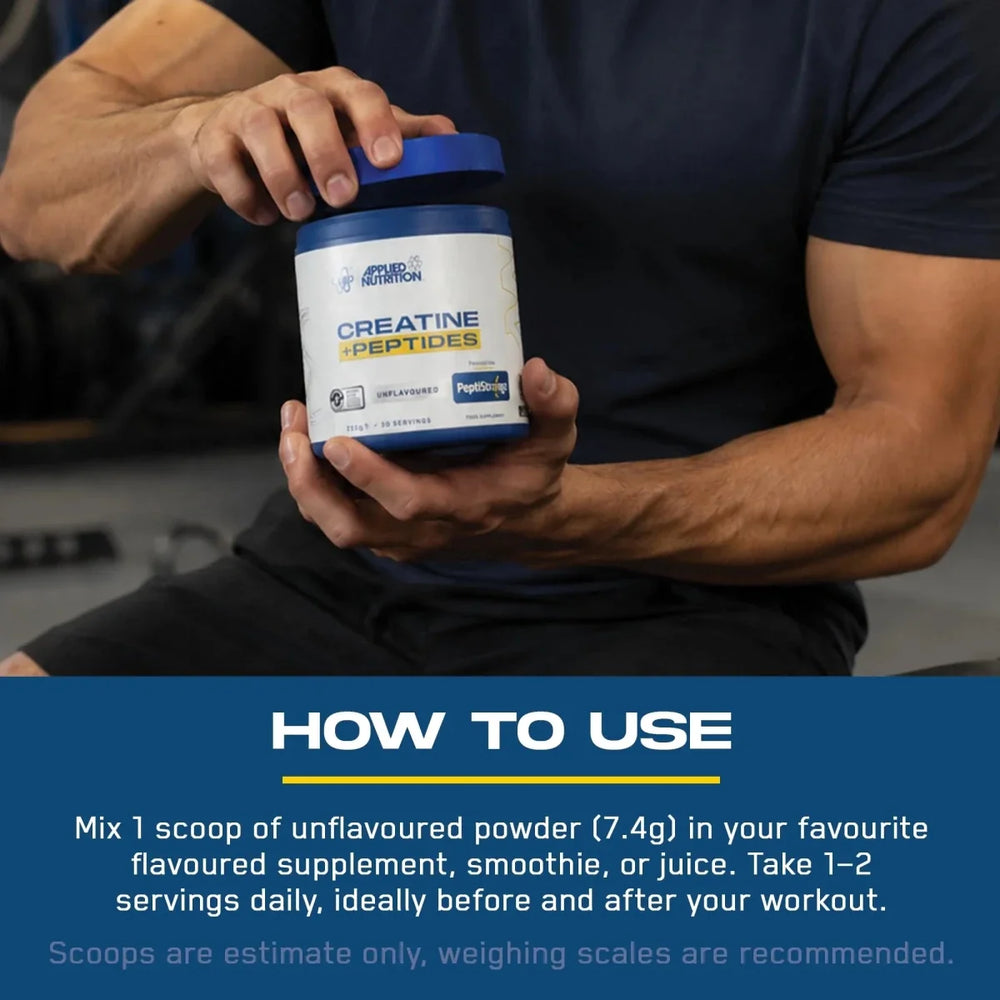 Applied Nutrition Creatine Monohydrate + Peptide