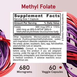 Jarrow Formulas Methyl Folate